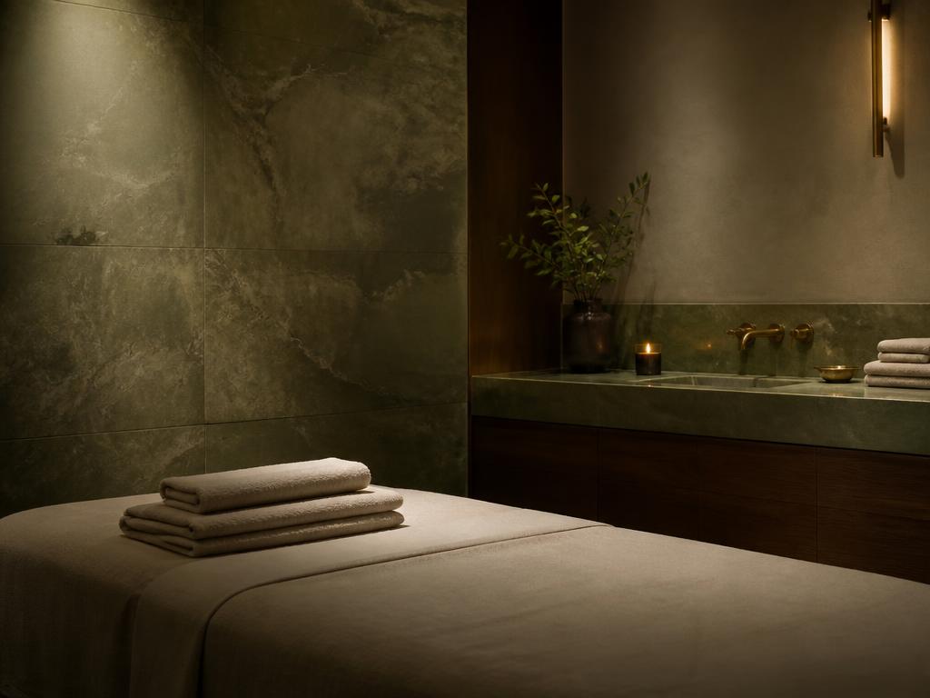 Treatment room at the Ellery Spa
